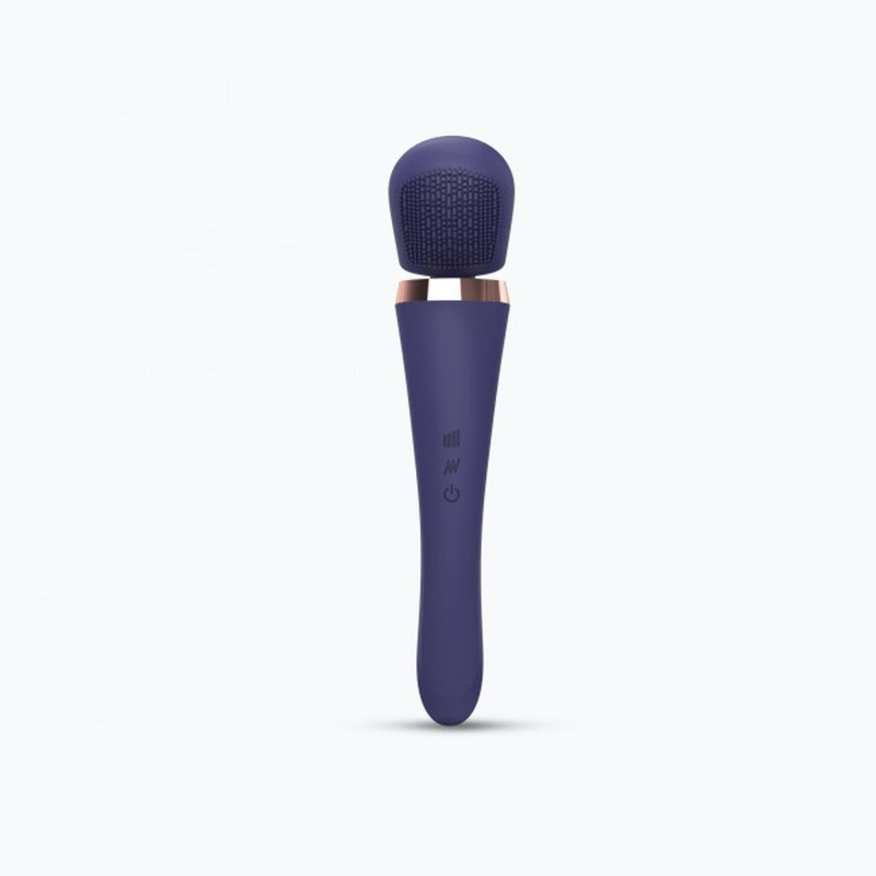 Wibrator Różdżka Brush Crush - Midnight Indigo